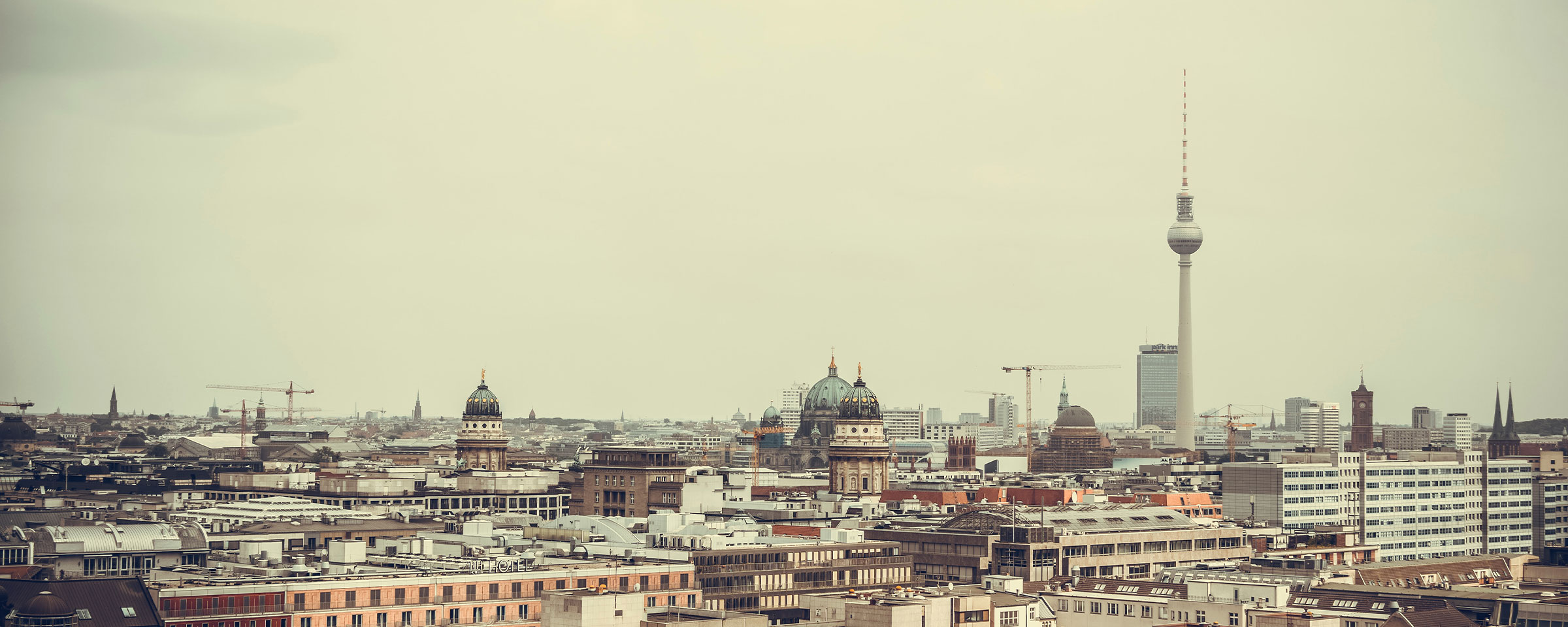 The Roofs of Berlin and the Television Tower