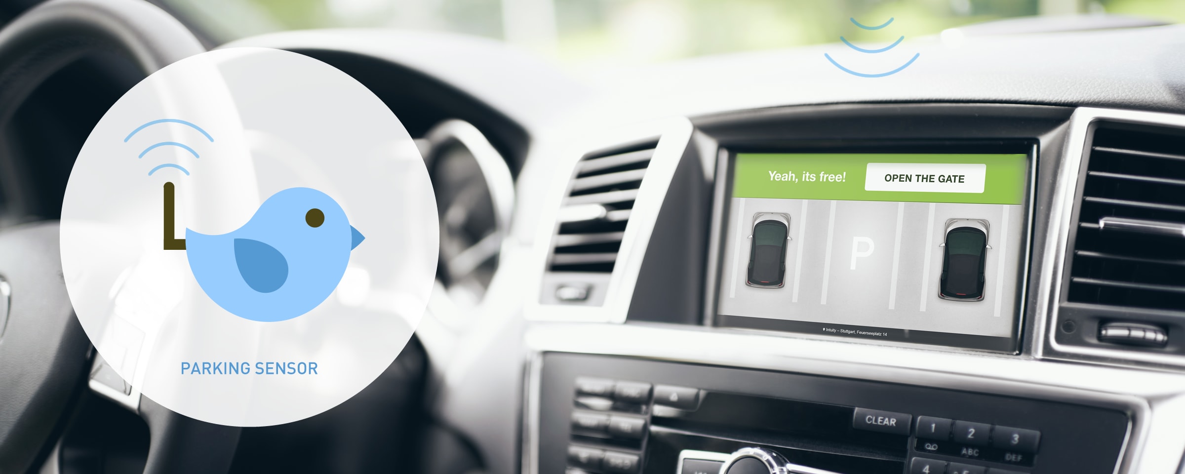 Intuity Parkvogel is an intelligent sensor for urban parking