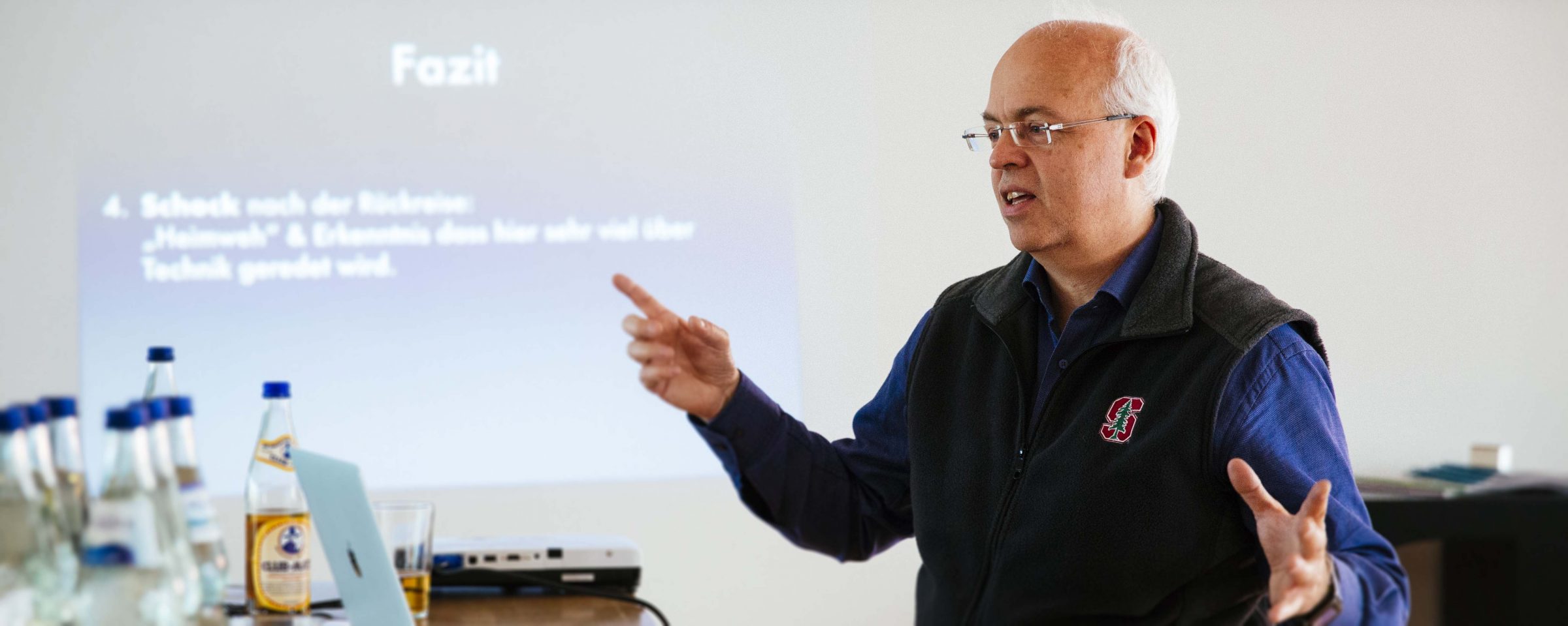 Rainer Bareiss spricht über seine Exkursion in das Silicon Valley