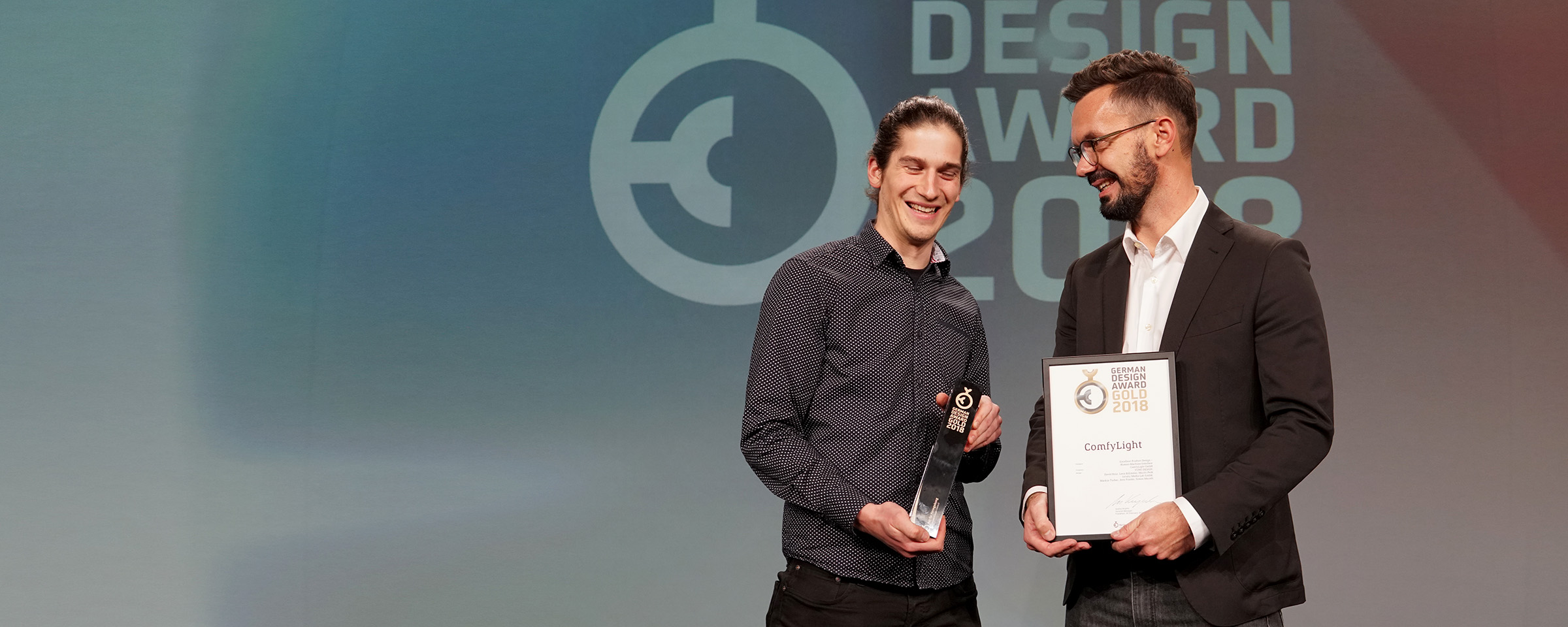 Award ceremony of the German Design Award 2018