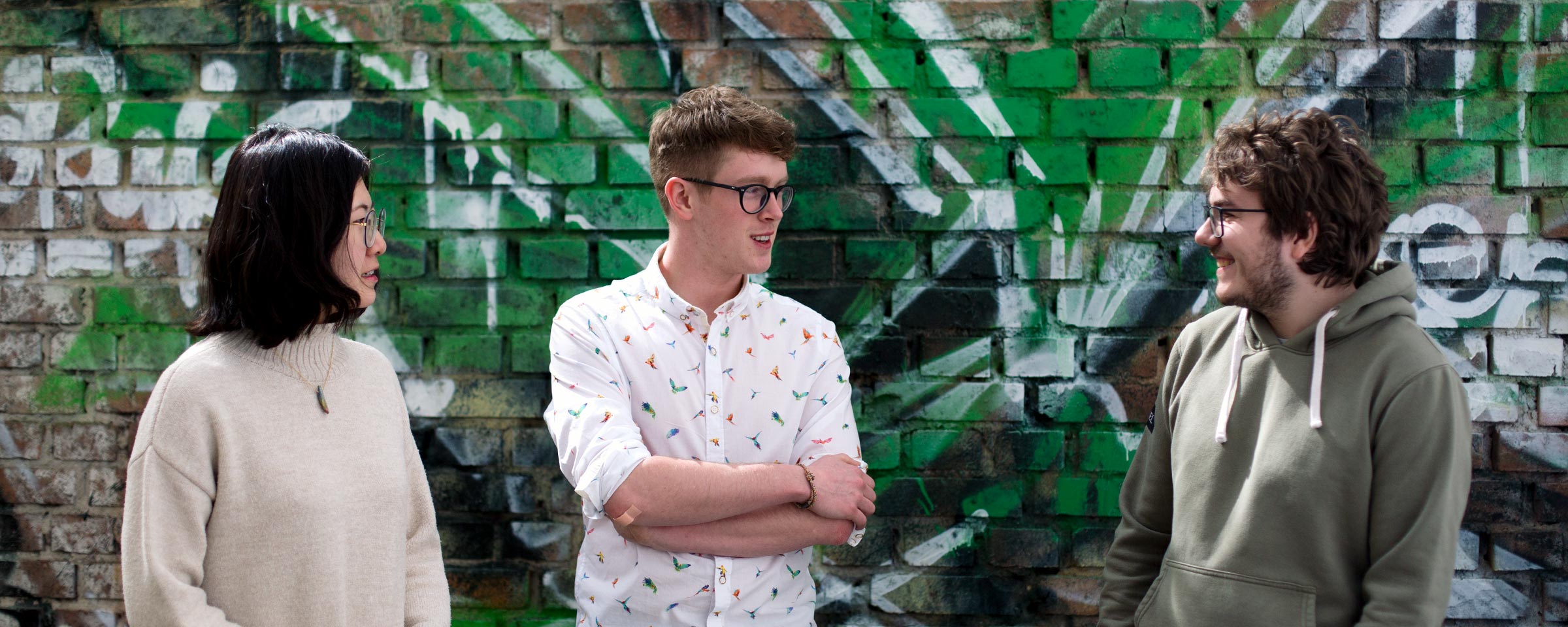 Portrait of Wang, Marius and Luca