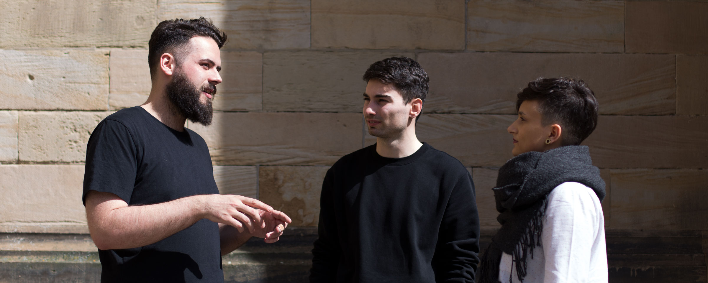 Portrait von Ricarda, Lukas und Max