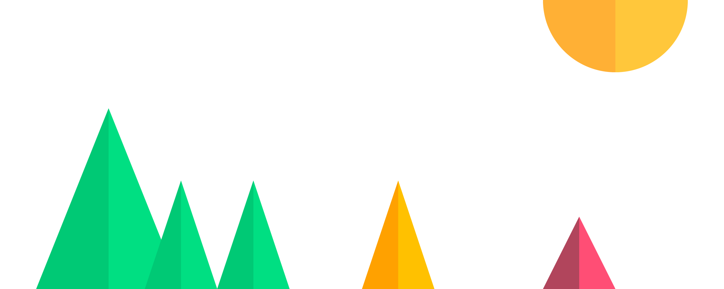 Stilisierte Grafik: Klimawandel