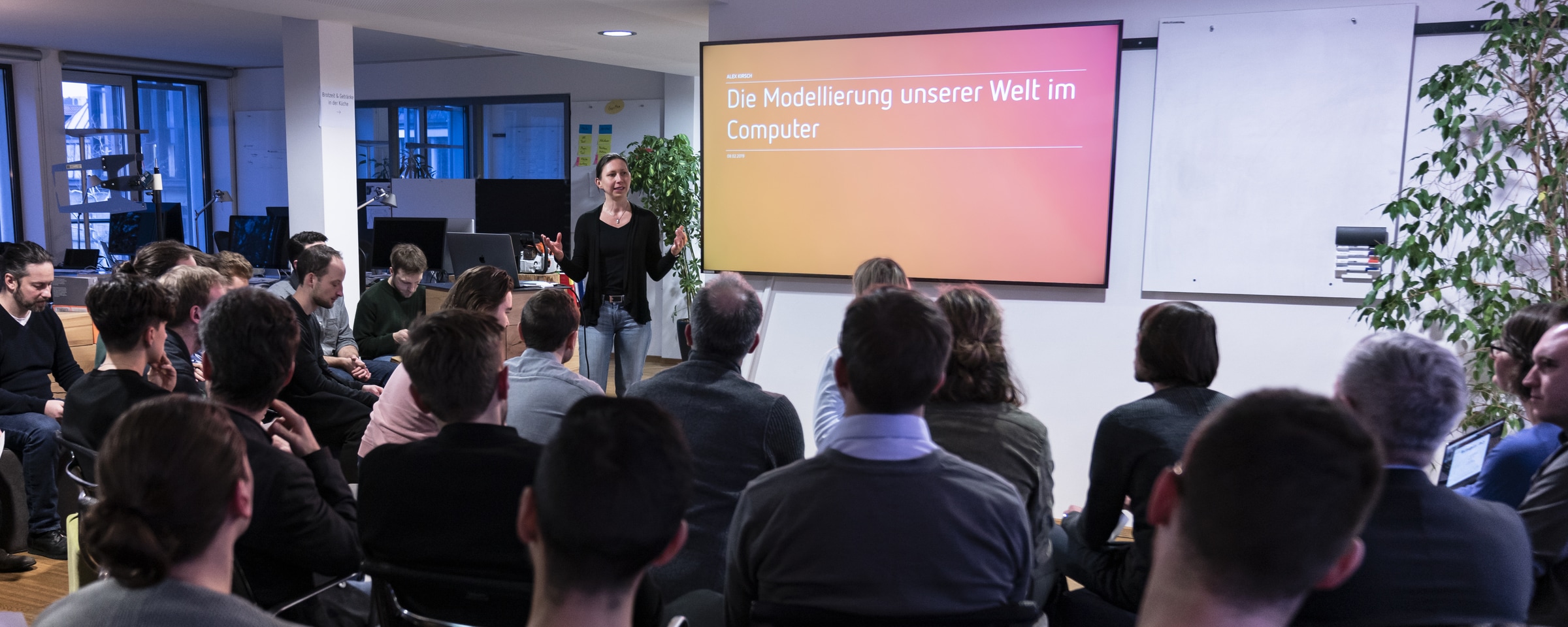 Dr. Alexandra Kirsch, expert for artificial intelligence and machine learning talks about modeling our world