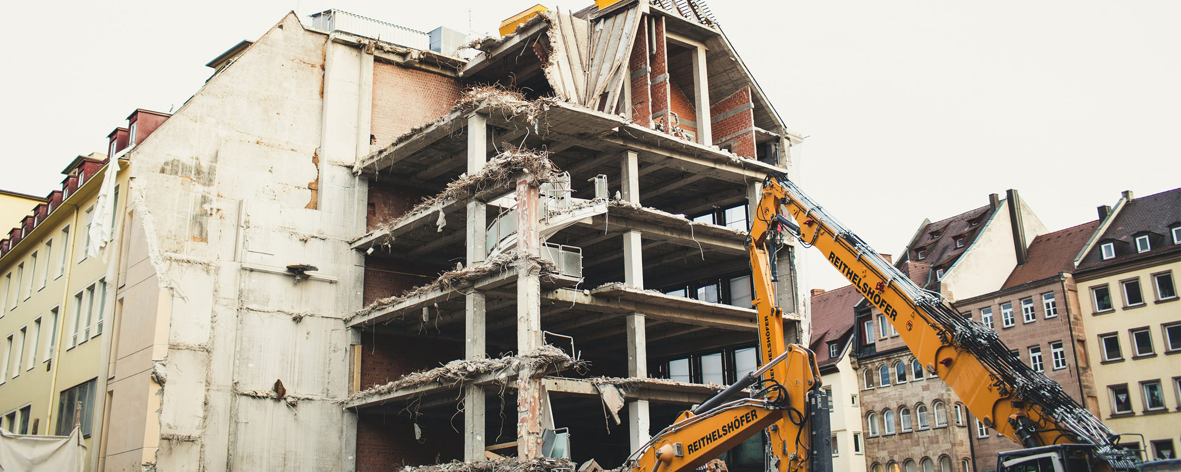Symbolbild Zirkuläres Bauen, frei nach Simon Stålenhag