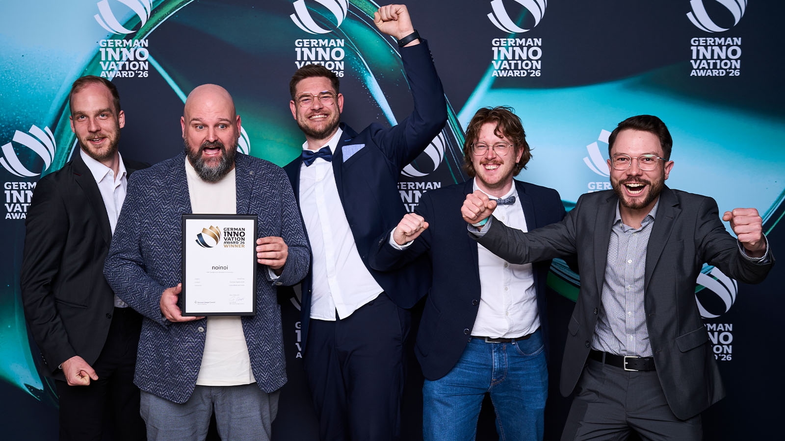 Zweifacher German Innovation Award 2026 für noinoi
