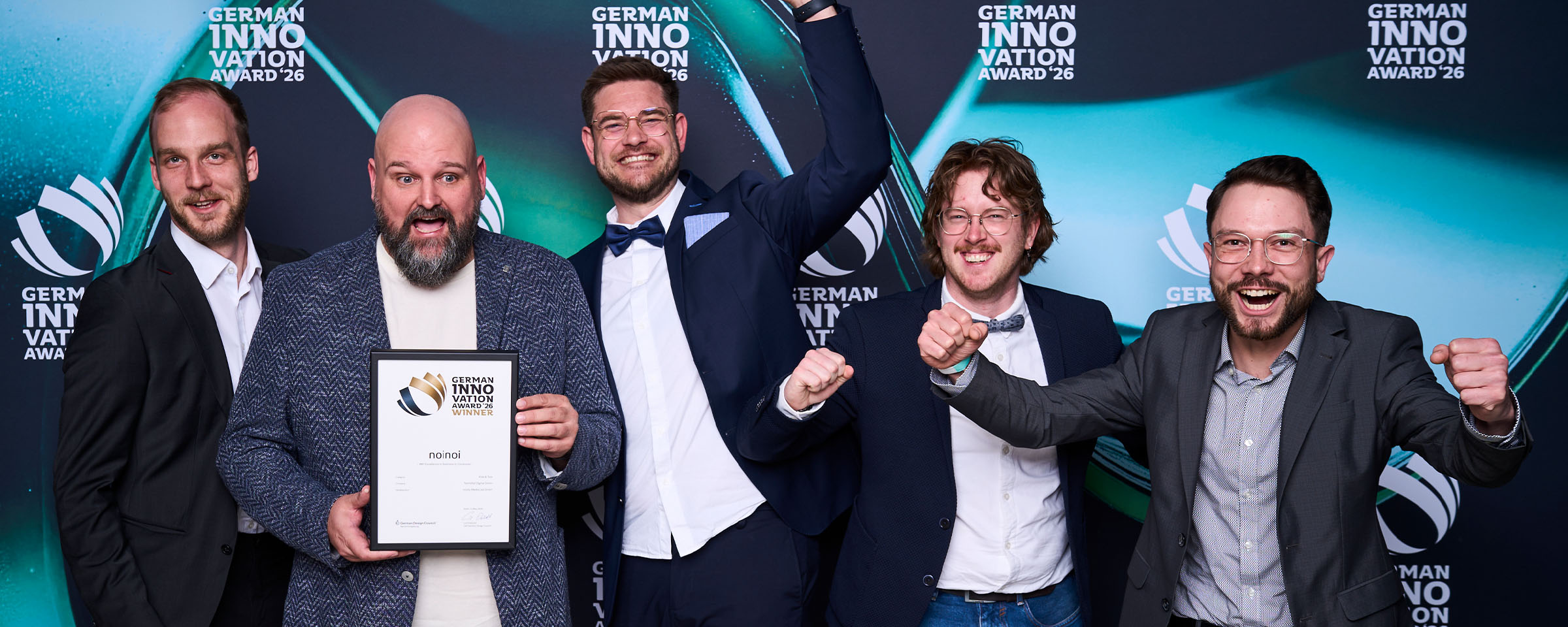 Award ceremony for the German Innovation Award 2026