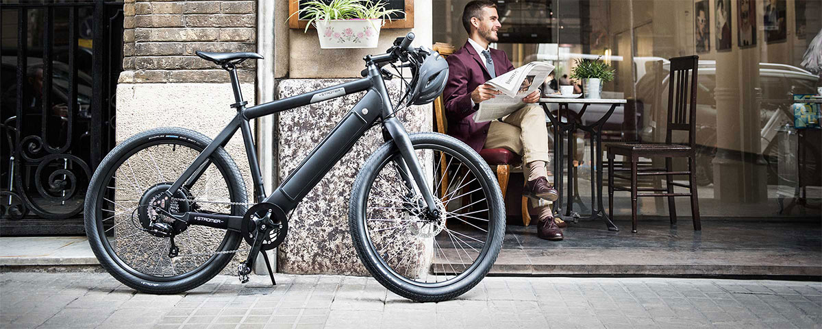 Stromer bikes are equipped with a digital anti theft device