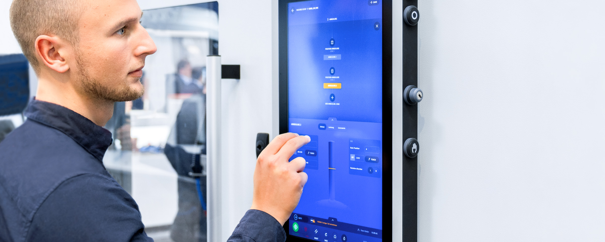 EDNA Panel – The face of the machine