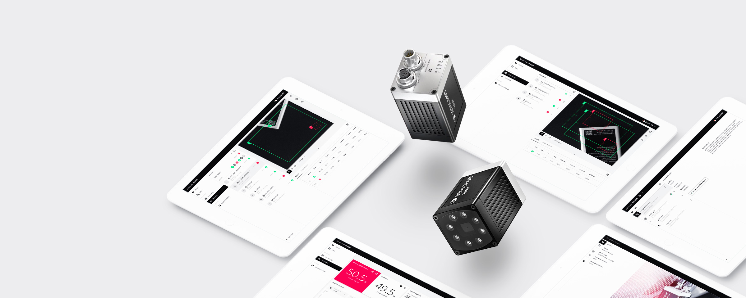 SensoWeb Interfaces and sensors